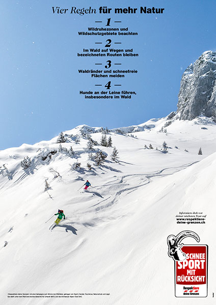 Plakat Skitouren
